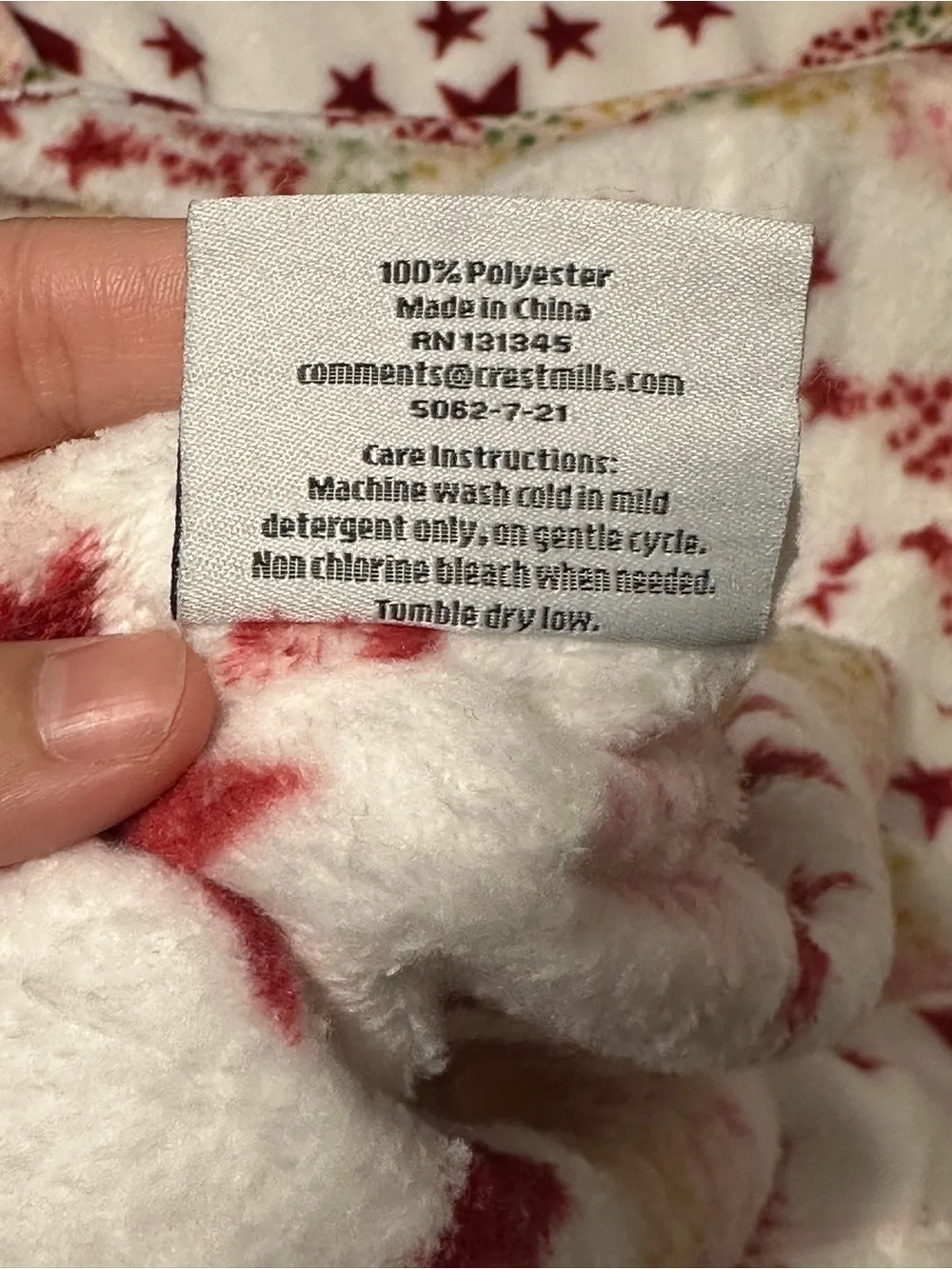 White Plush Baby Blanket with Pink & Yellow Unicorn Pattern